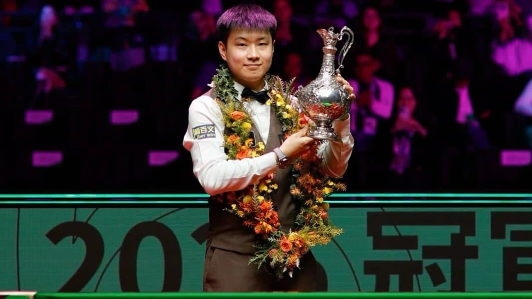 Zhao Xintong voitti Players Championship turnausta edeltävän World Grand Prix turnauksen.