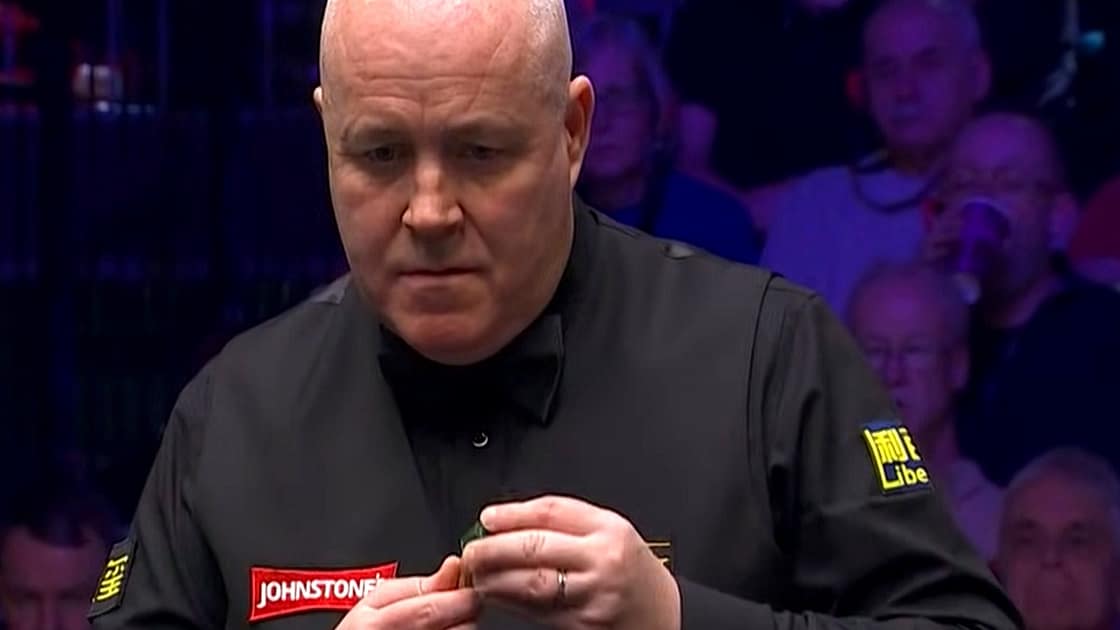 John Higgins Masters-ottelussa John Higgins Masters-ottelussa