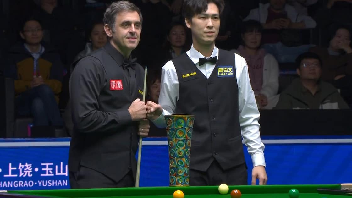 Ronnie O’Sullivan ja Thepchaiya Un-Nooh World Open -finaalissa Ronnie O’Sullivan ja Thepchaiya Un-Nooh ennen World Open -finaalia