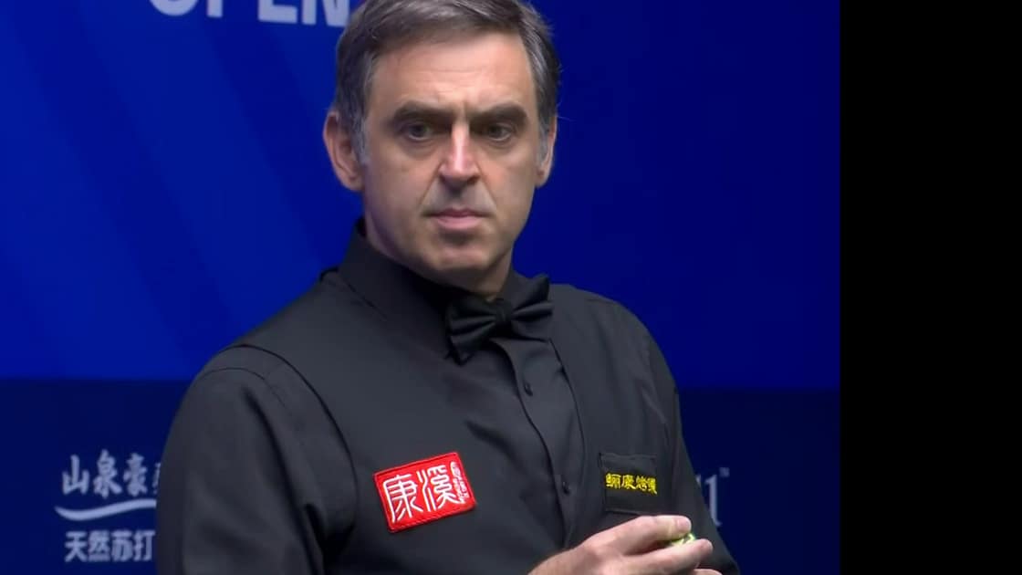 Ronnie O’Sullivan tykitti World Open -puolivälieräottelussaan historiallisen 153 pisteen breikin Ronnie O’Sullivan World Open 153 pisteen breikki puolivälierä Ryan Day